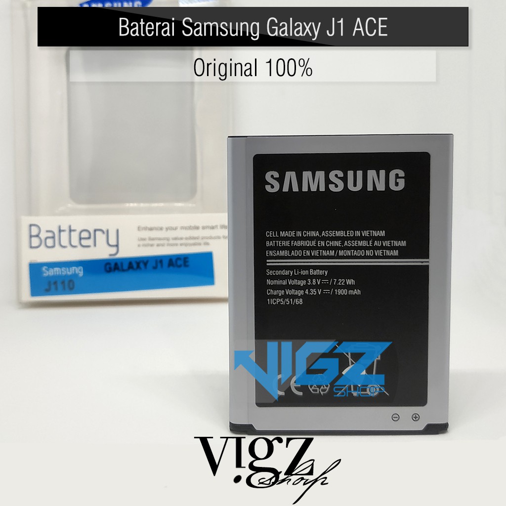 Baterai Samsung Galaxy J1 Ace J110G J110F Original 100%