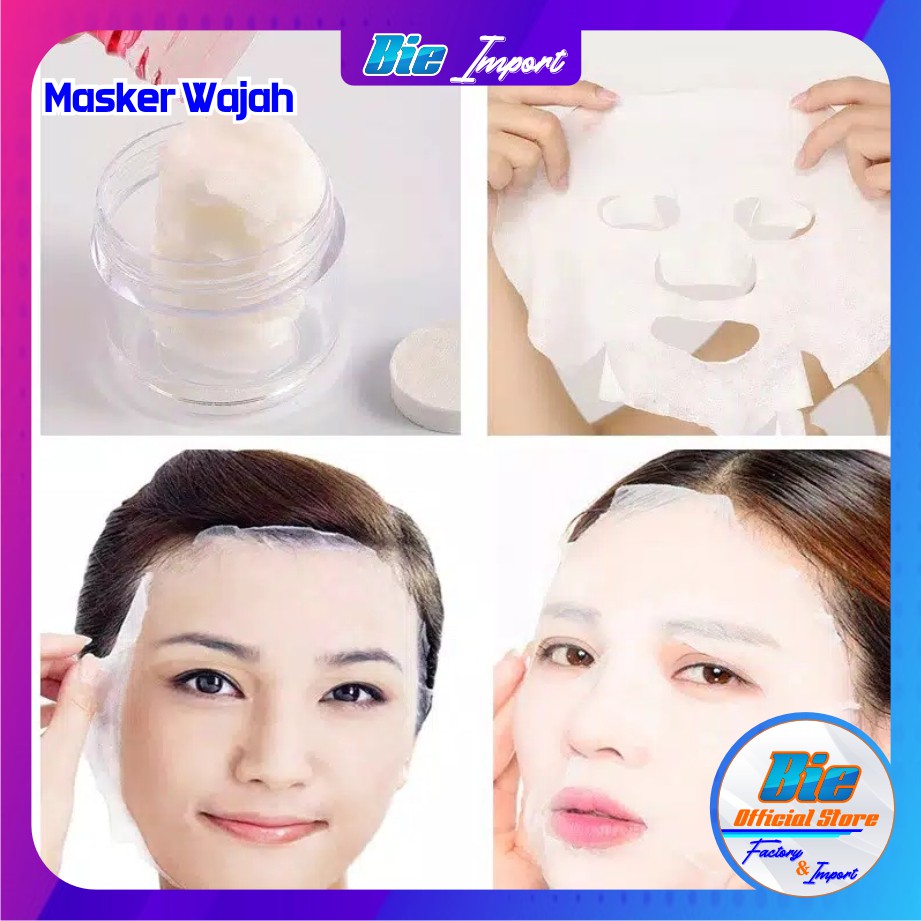 Masker Wajah Tissue Permen DIY Korean Style Import