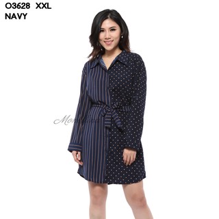 BL 03628 Baju  Tunik  Atasan XXL Jumbo  Murah Wanita 