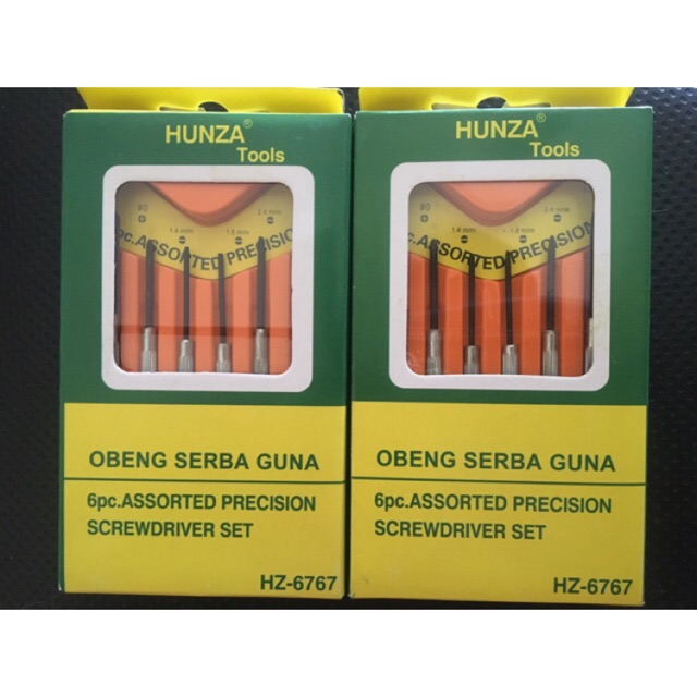 Obeng Jam Set 6 Pcs vapoor jam kacamata Obeng Kacamata Set 6 Pcs  Mini Screwdriver Set