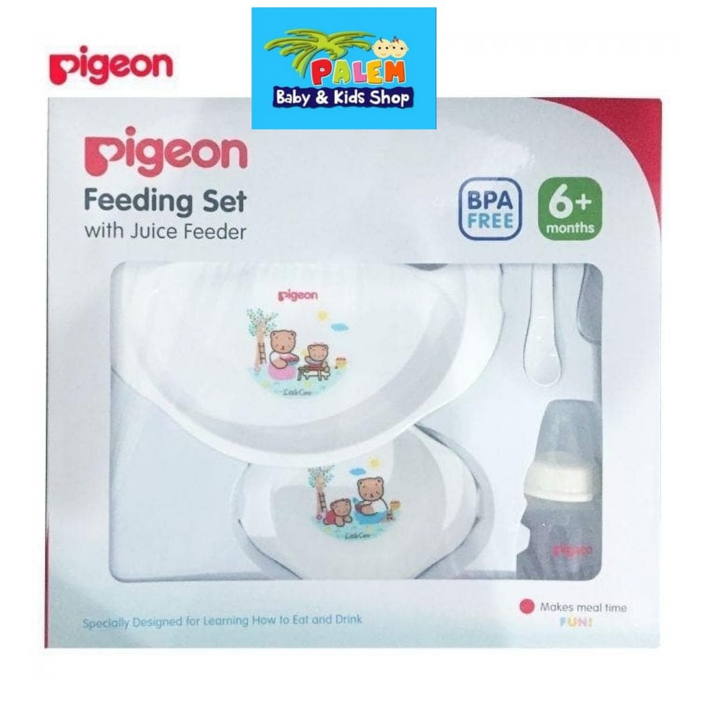Pigeon Feeding Set With Juicer Feeder seri batik 4221