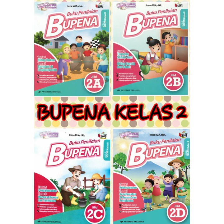 BUPENA SD/MI KELAS 2 (FREE KUNCI  JAWABAN)