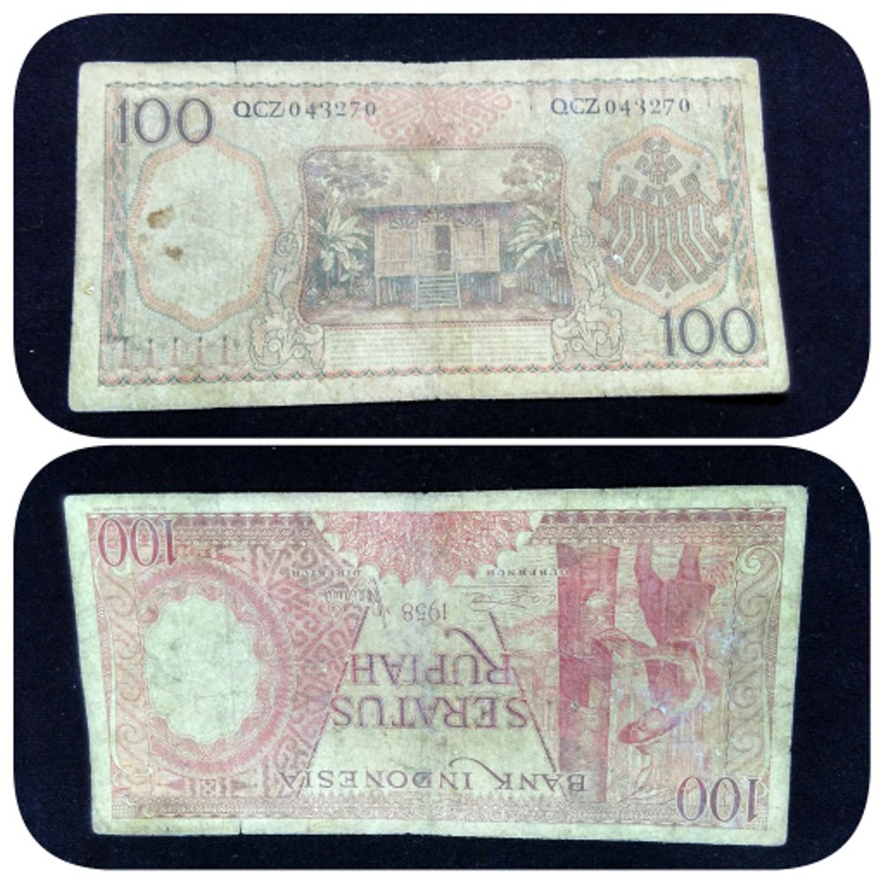 PUSAKA KUNO - UANG 100 TH 58