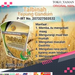 

TALBINAH TEPUNG BUBUR GANDUM UNTUK MAAG