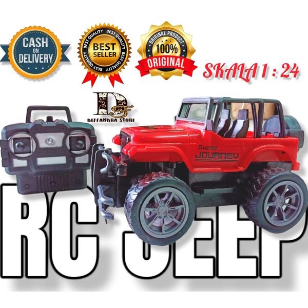 Mobil remote rc jeep road off scale 