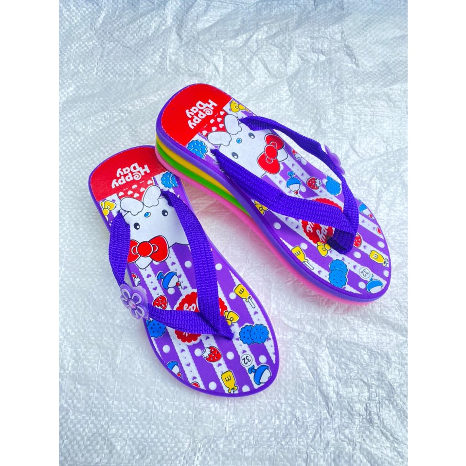 SANDAL ANAK PEREMPUAN HELLO KITTY HAPPY DAY