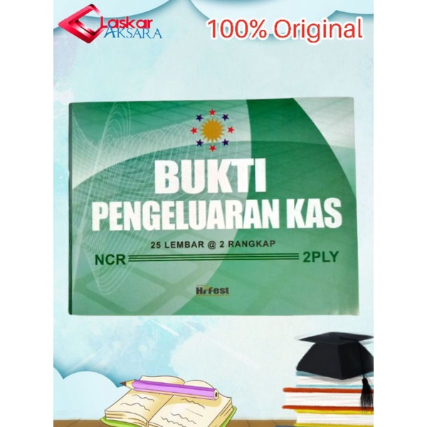 

Buku Bukti Pengeluaran Kas 2 Rangkap Hi-fest 25 Lembar