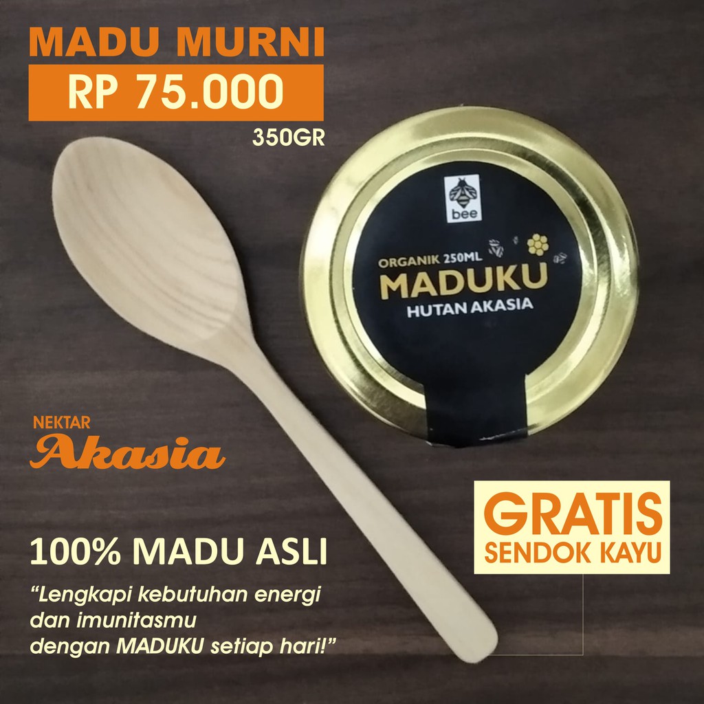 

Madu Murni Hutan Akasia 250ML