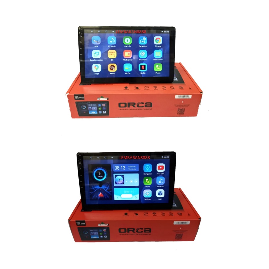 Head Unit Orca ADR 9988 9 inch Android