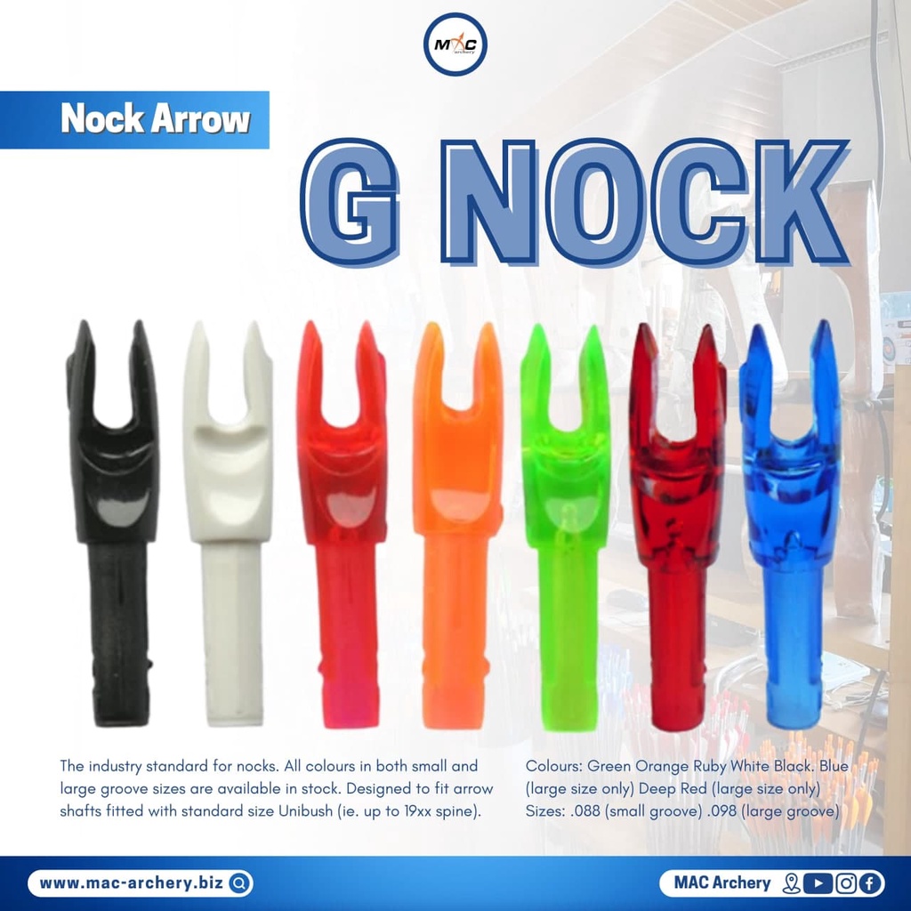 Easton G Nock-nock panah small dan large