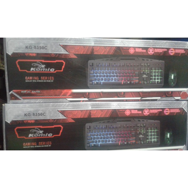 Keyboard &amp; Mouse Gaming KOMIC KG8350