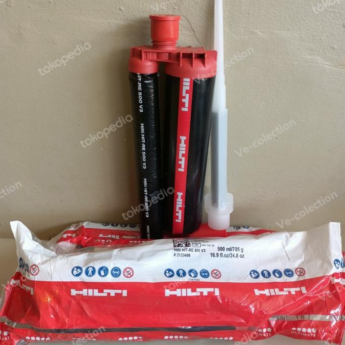 HIT Re 500-V3,Chemical Anchor HILTI,Lem Anchor Beton,Rebar - 500 ml