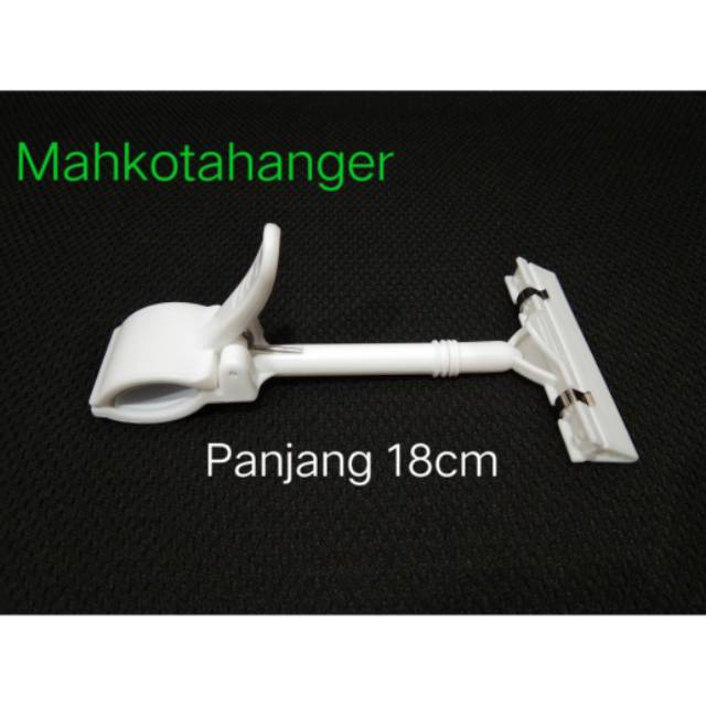 Jepit Harga Obral serbaguna / Penjepit harga label papan price tag hanger putih (18cm)