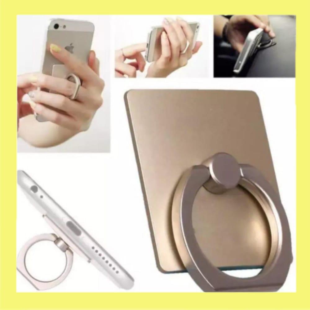 FS iRing Polos Stand Cincin Handphone Holder I Ring Stent Phone Fiber