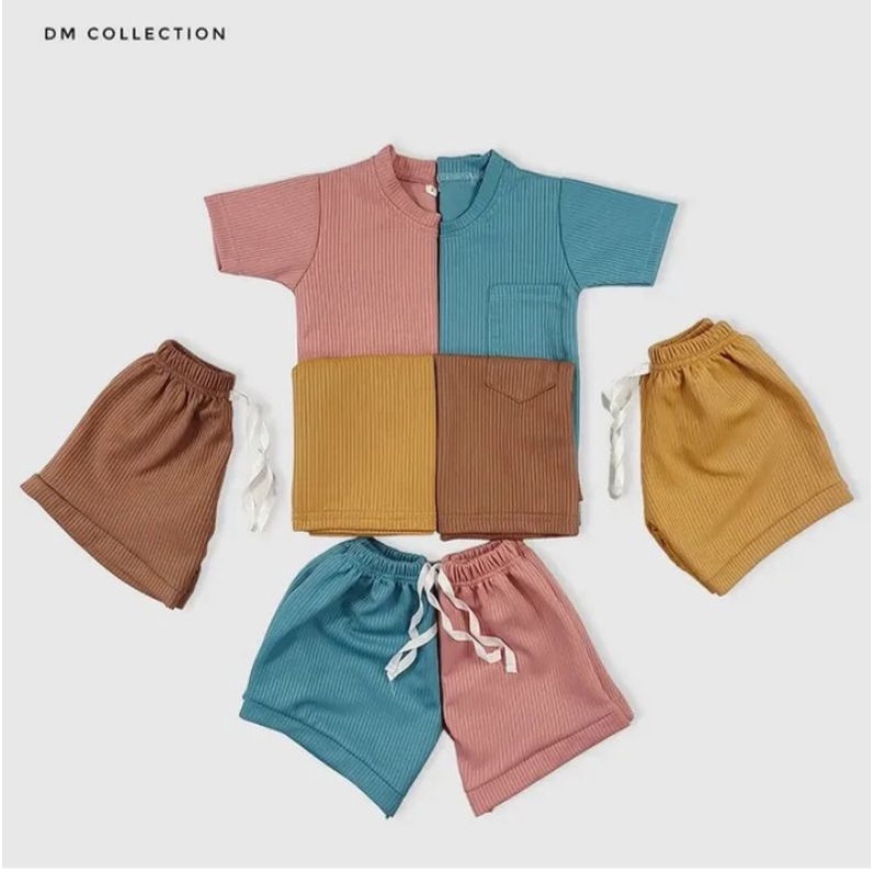 DAILY SET KNIT || SET MANGO KNIT ANAK || SETELAN KNIT ANAK