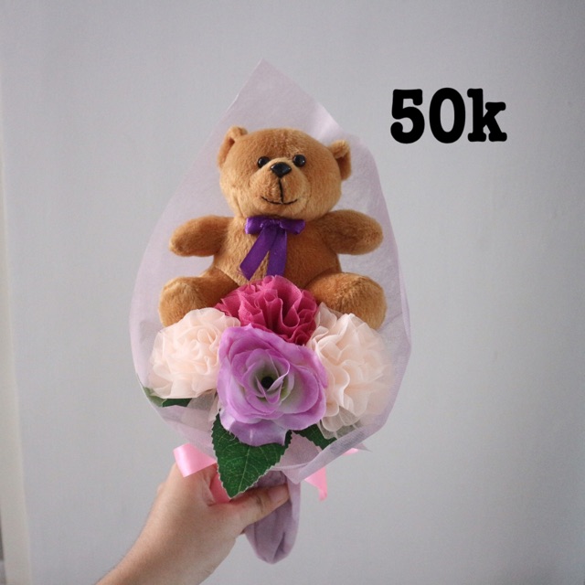 Buket boneka bunga beruang