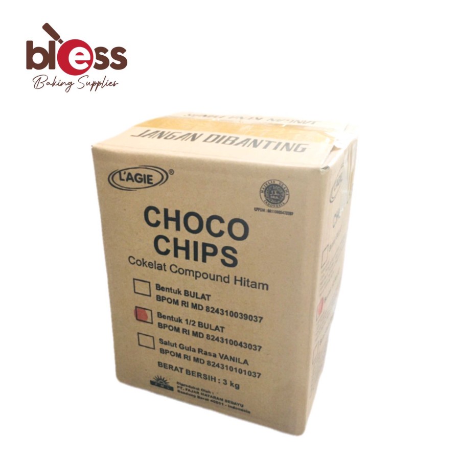 

CHOCO CHIP BELAH LAGIE 3KG