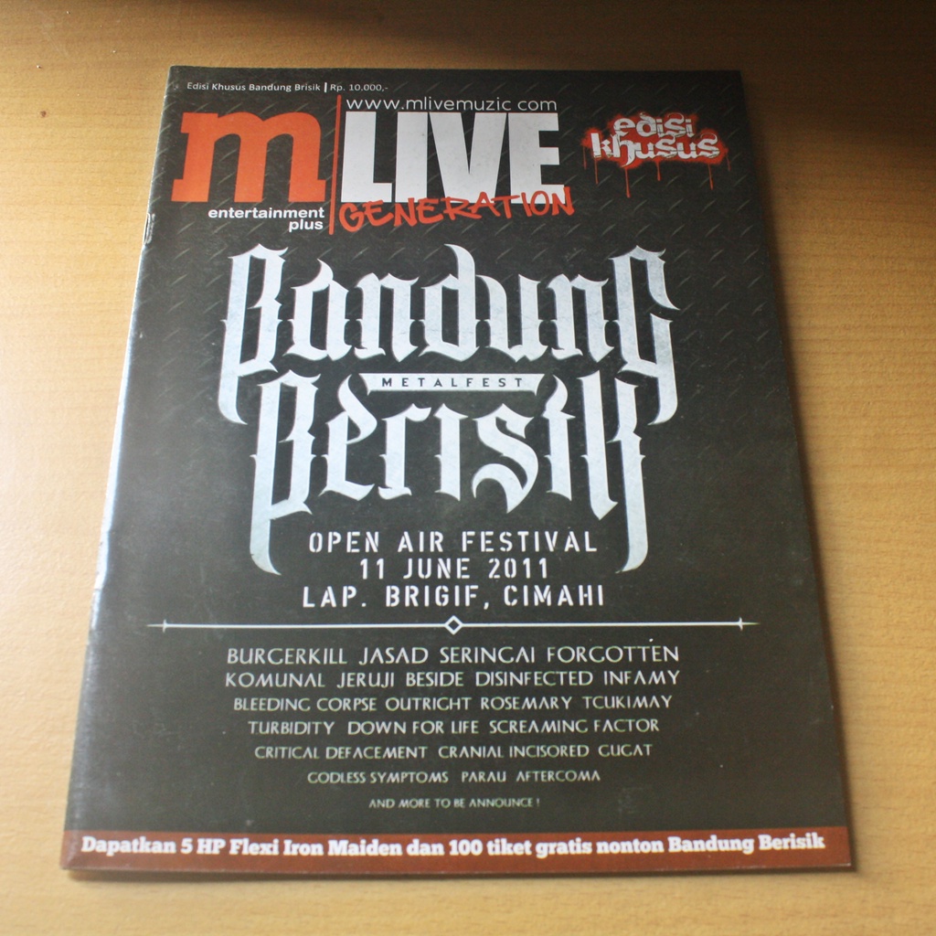 majalah M live edisi bandung berisik