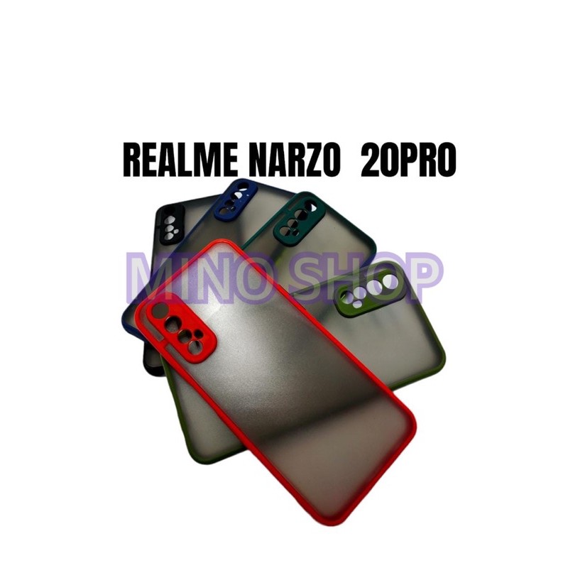 SOFTCASE REALME NARZO 20 PRO - HARDCASE DOVE MYCHOICE PLUS PELINDUNG KAMERA - AERO CASE