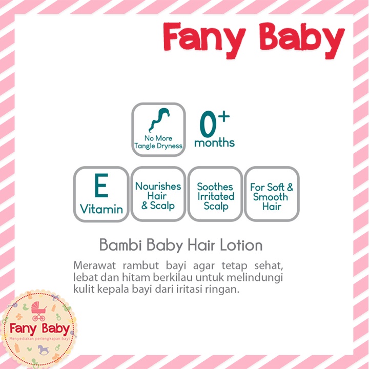 BAMBI BABY HAIR LOTION 100ML