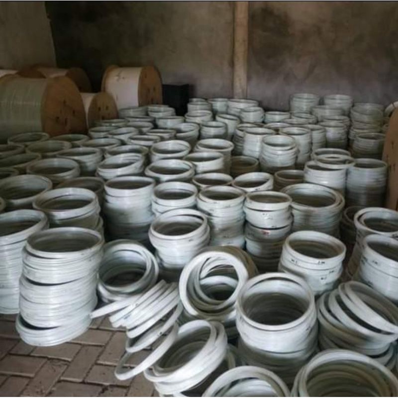 Ruji Jeruji Fiber Putih Susu  1 mm - 4 mm