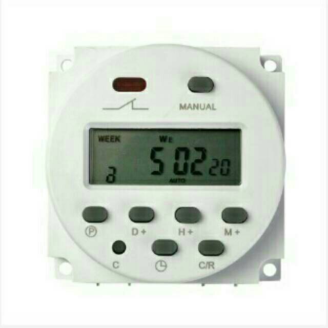 DC 12V digital timer programmable switch on off
