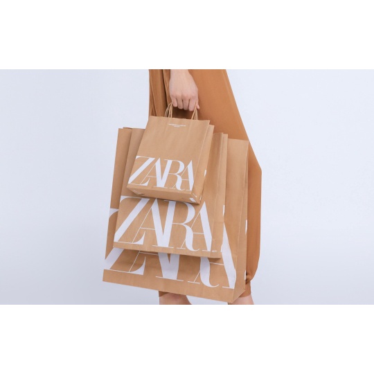 

Paper Bag Zara / Paper Bag Custom Sablon dan Ukuran