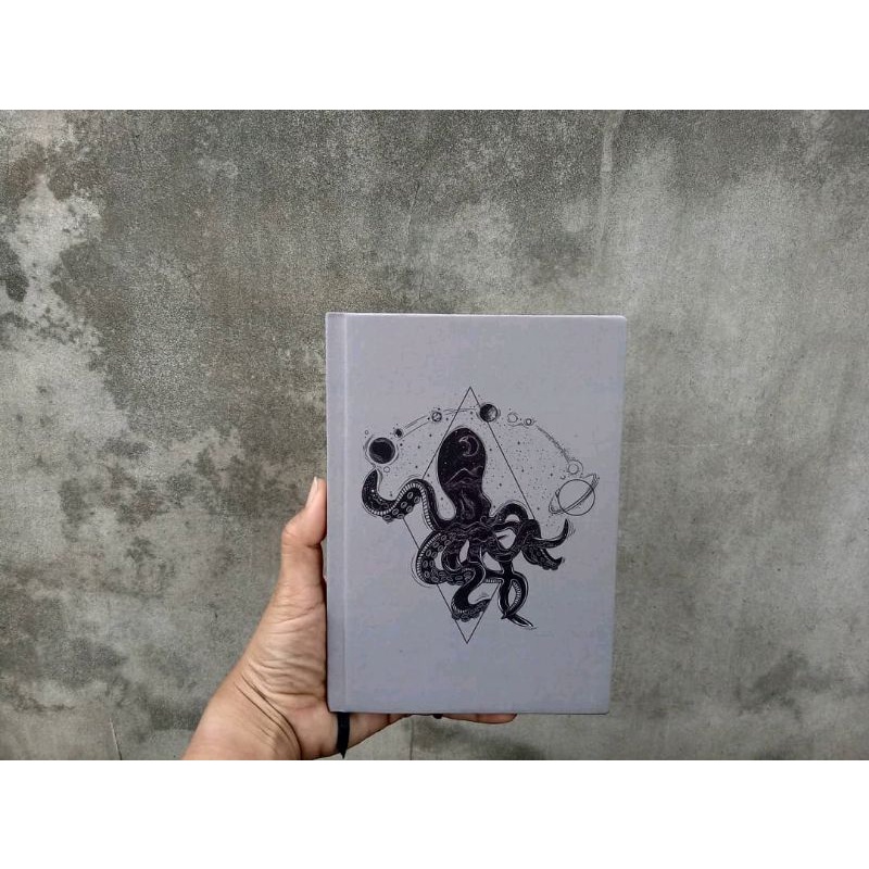 

Hardcover notebook custom handmade gothic series