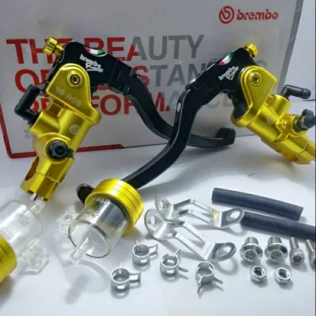 Master rem brembo tabung kanan kiri nmax pcx lokal aerox xmax bisa juga buat hidrolik kopling
