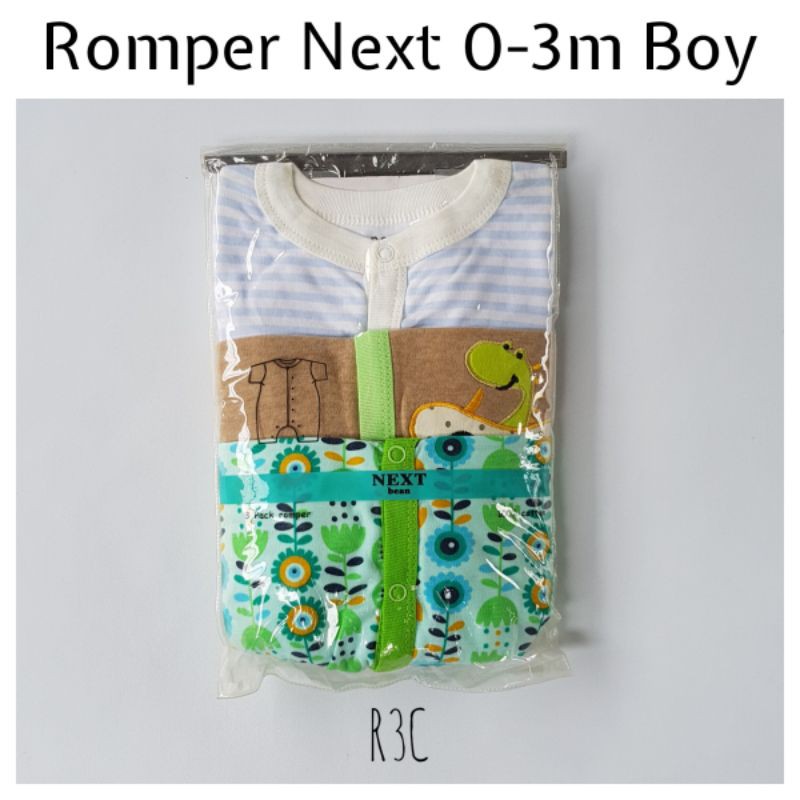 Baju Bayi Romper l Jumper Baby Baju Kodok Kado Lahiran Hadiah Kelahiran 3in1 Boy