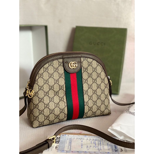 Gucci ophidia rounded bag - 25 cm / box / tas pesta / clutch / tas selempang / sling bag / tas fashi