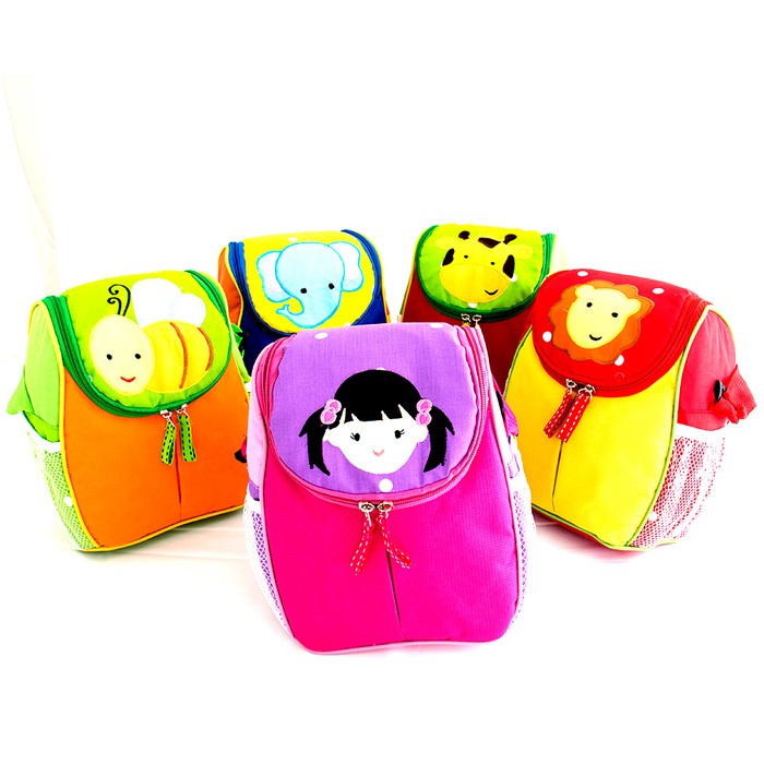 Kiddy Cooler Bag Bordir Tas Bekal Anak Lunch Travelling Bag Tas ASI