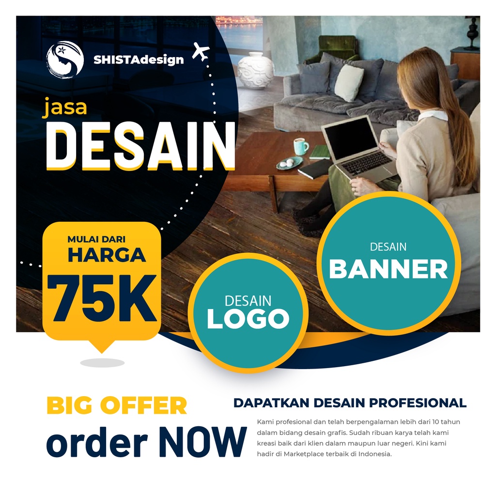 Jasa Desain Grafis: Logo - Banner - Tracing Image - Youtube Cover