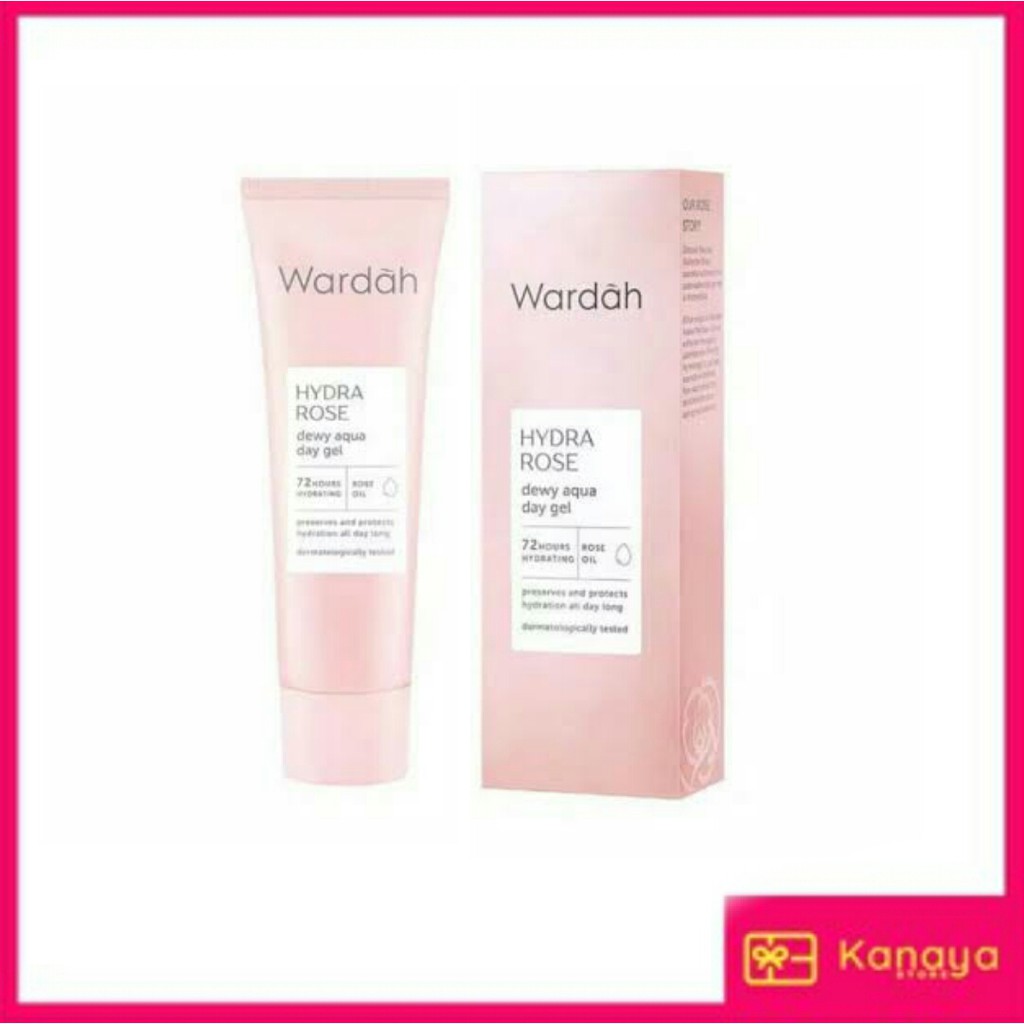 (BISA COD) Wardah  Hydra Rose Dewy Aqua Day Gel