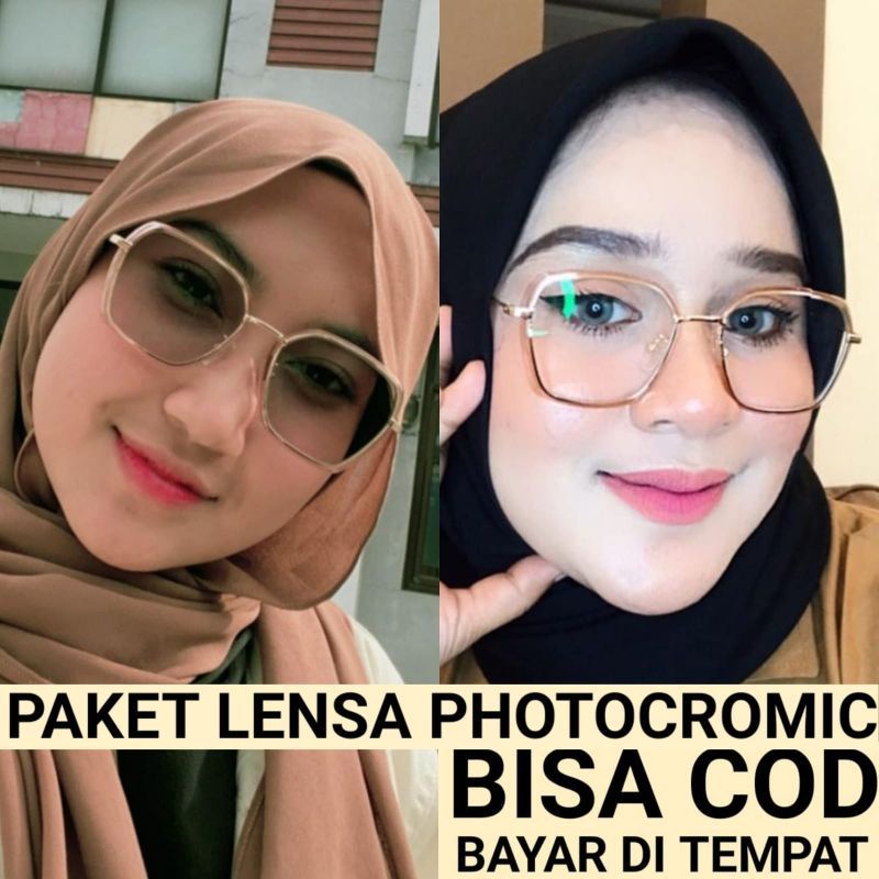 Kacamata paket lensa blue-ray anti radiasi|frame paket lensa photocromic minus