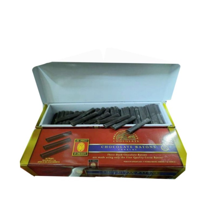 

COKLAT STICK TULIP ECER 250GR/CHOCOLATE BATONS COUVERTURE