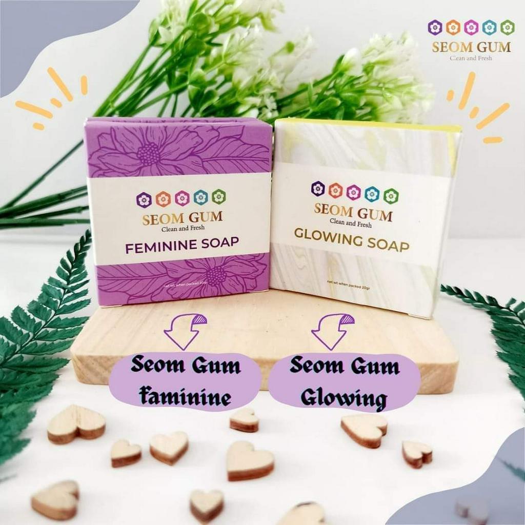 [COD] SABUN SEOM GUM GLOWING | SEOM GUM FEMININE SOAP | SABUN GLOWING SOAP - glowing soap