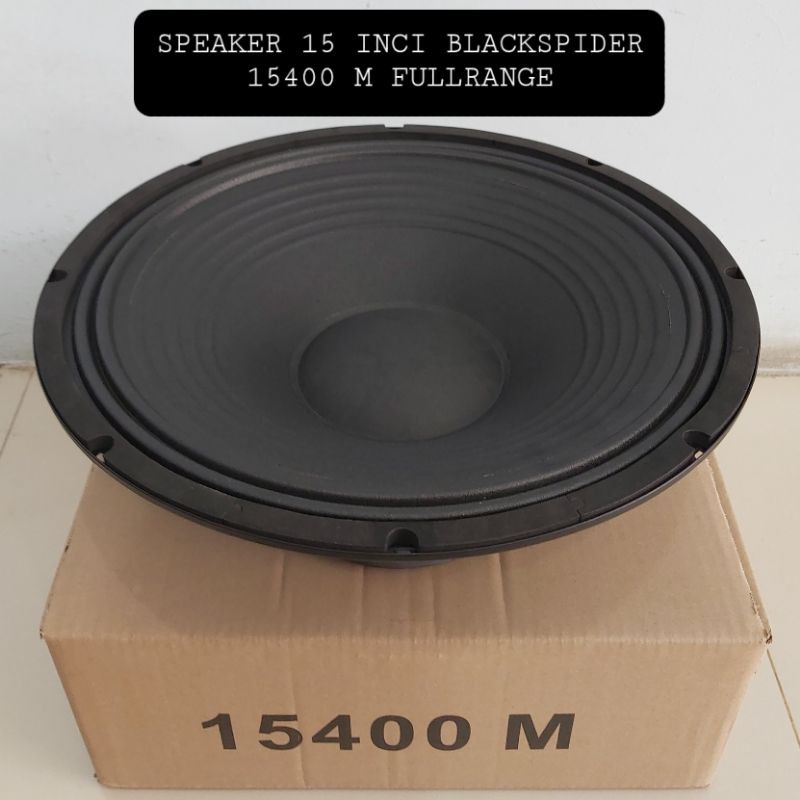 BLACK SPIDER Speaker 15 Inci 15400 M Low 600 Watt Blackspider