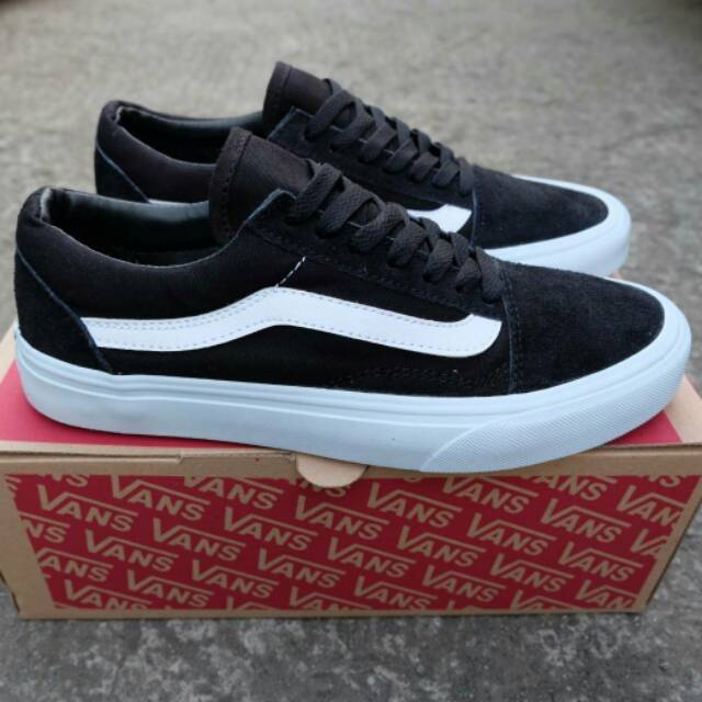 vans old skool mono black white