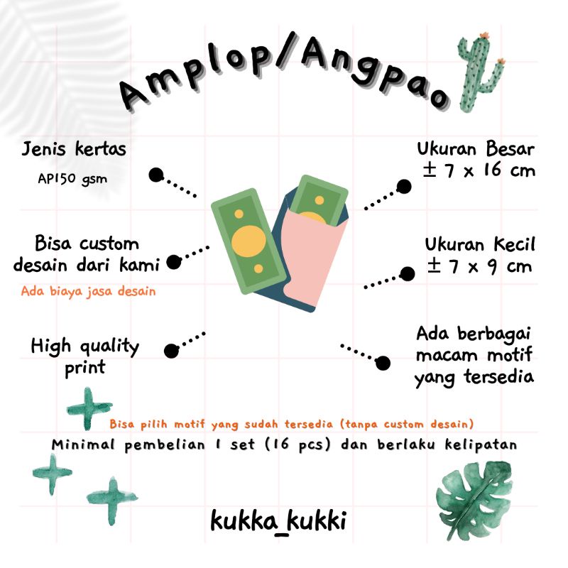 

NEW - ANGPAU AMPLOP UANG THR LEBARAN