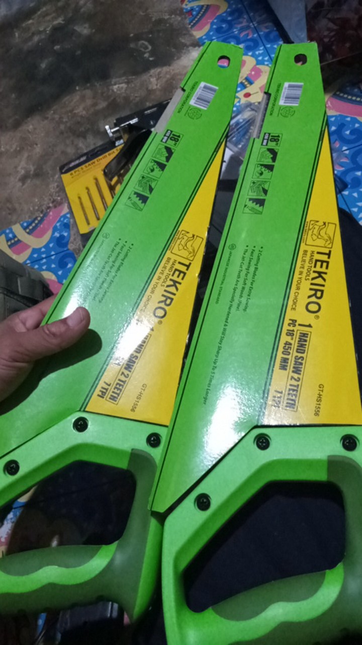 Tekiro Gergaji Tangan Gagang Tpr 18 Inch 2 Mata