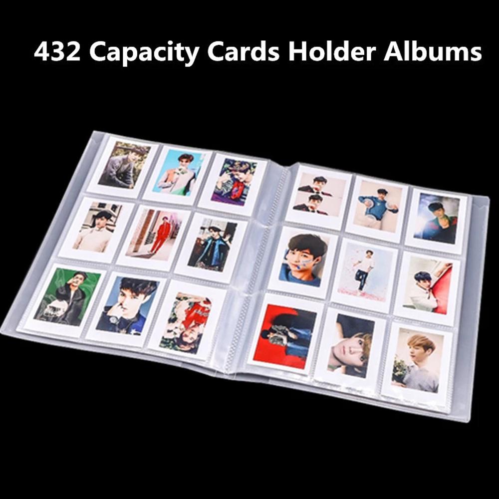 Needway Tempat Kartu Card Stock Ticket Holder 6.6*9.1cm Transparan 3inci Kapasitas 288 Instax Album