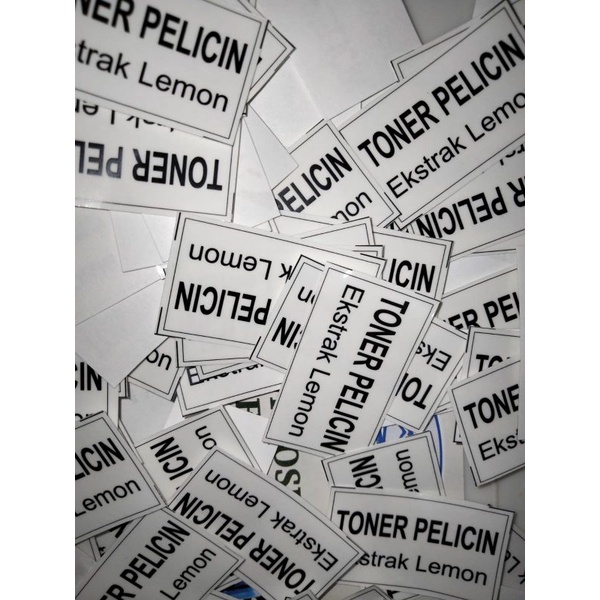 

STIKER TONER PELICIN