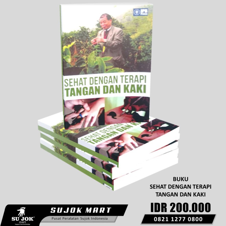 SUJOK ~ Buku Sehat Dengan Terapi Tangan Dan Kaki ~ Buku Kesehatan Sujok 100% ORIGINAL