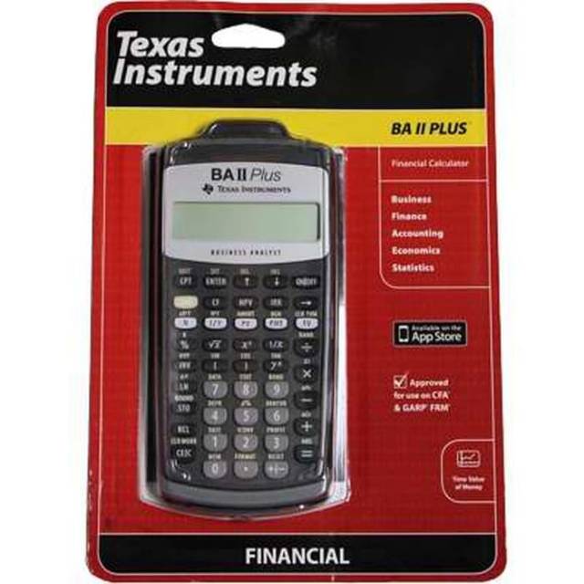 

KALKULATOR FINANCE TEXAS INSTRUMENTS BA II PLUS Standard - KEUANGAN