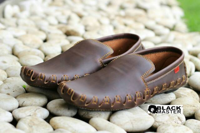 SEPATU SANTAI KULIT ASLI ! BLACKMASTER KING