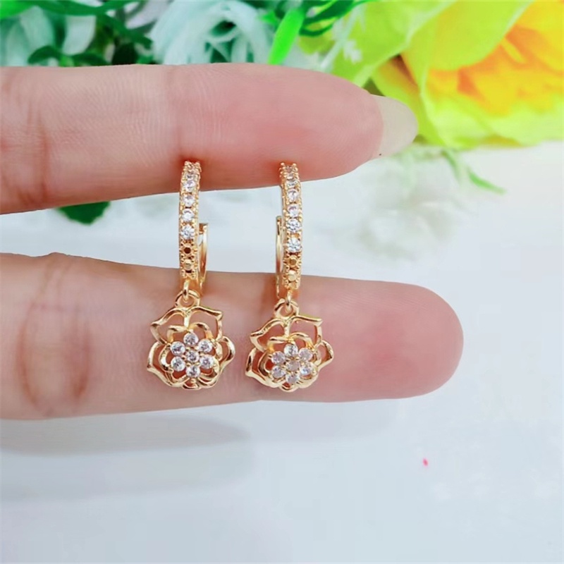 Personality Circle Ear Buckles Temperament Fashion Jewelry Hoop Earrings Round Shape Trend Korean Geometric Hexagonal