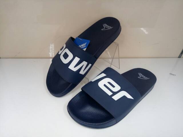 Sandal slip on power dengan out sole phylon yg ringan dan empuk,  product original dari bata.