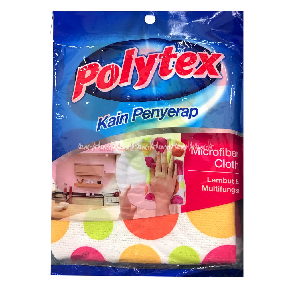 Polytex Kain Penyerap Microfiber Cloth Kain Lap Lembut Dan Multifungsi