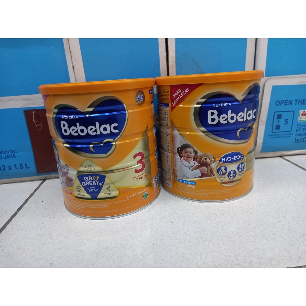 

Bebelac 3 Susu Pertumbuhan Fos & Gos Madu - Vanila 800 gr